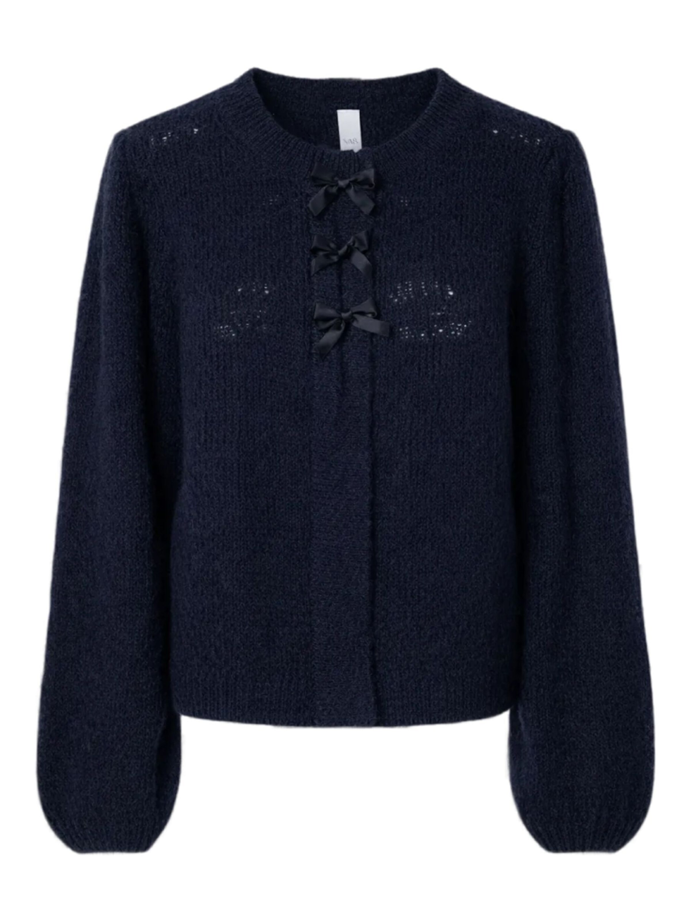 YAS Strickjacke 'YASBonso' in XL in navy, Produktansicht