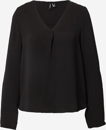 VERO MODA - Blusa 'VERA' em preto: frente