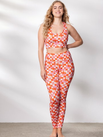Hey Honey - Skinny Leggings en rosa: frente