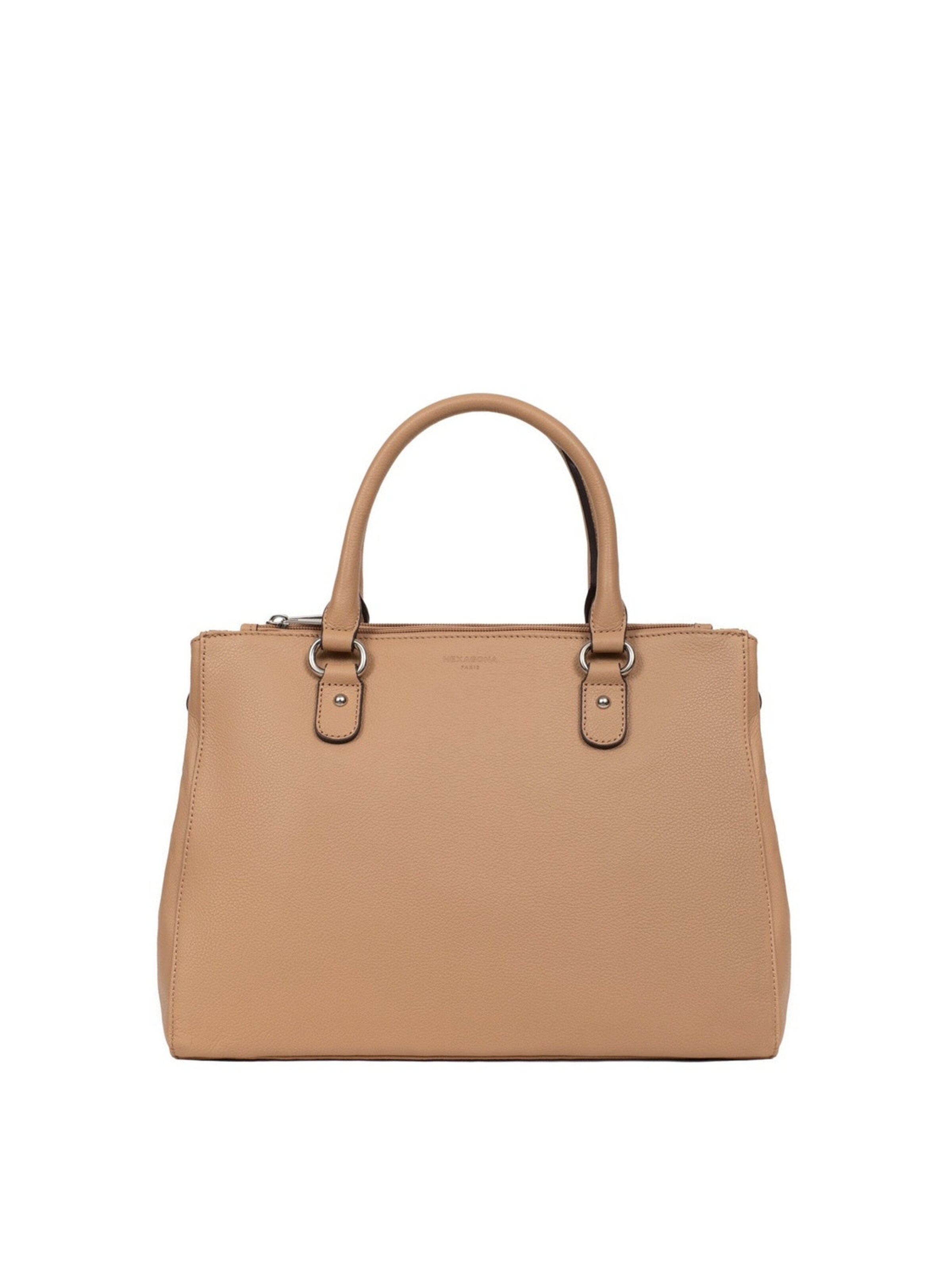 Hexagona Handtasche 'Confort'‌‌‌‌‌‌‌‌‌‌ in Beige: Vorderseite