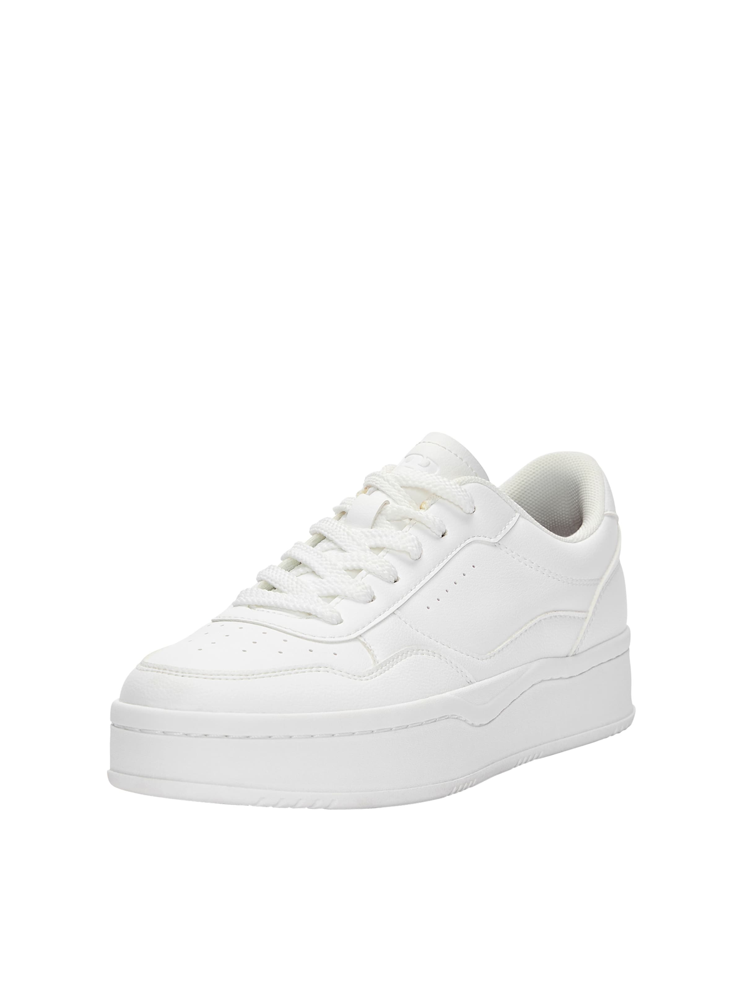 Sneaker bassa Pull&Bear di colore bianco, Visualizzazione prodotti