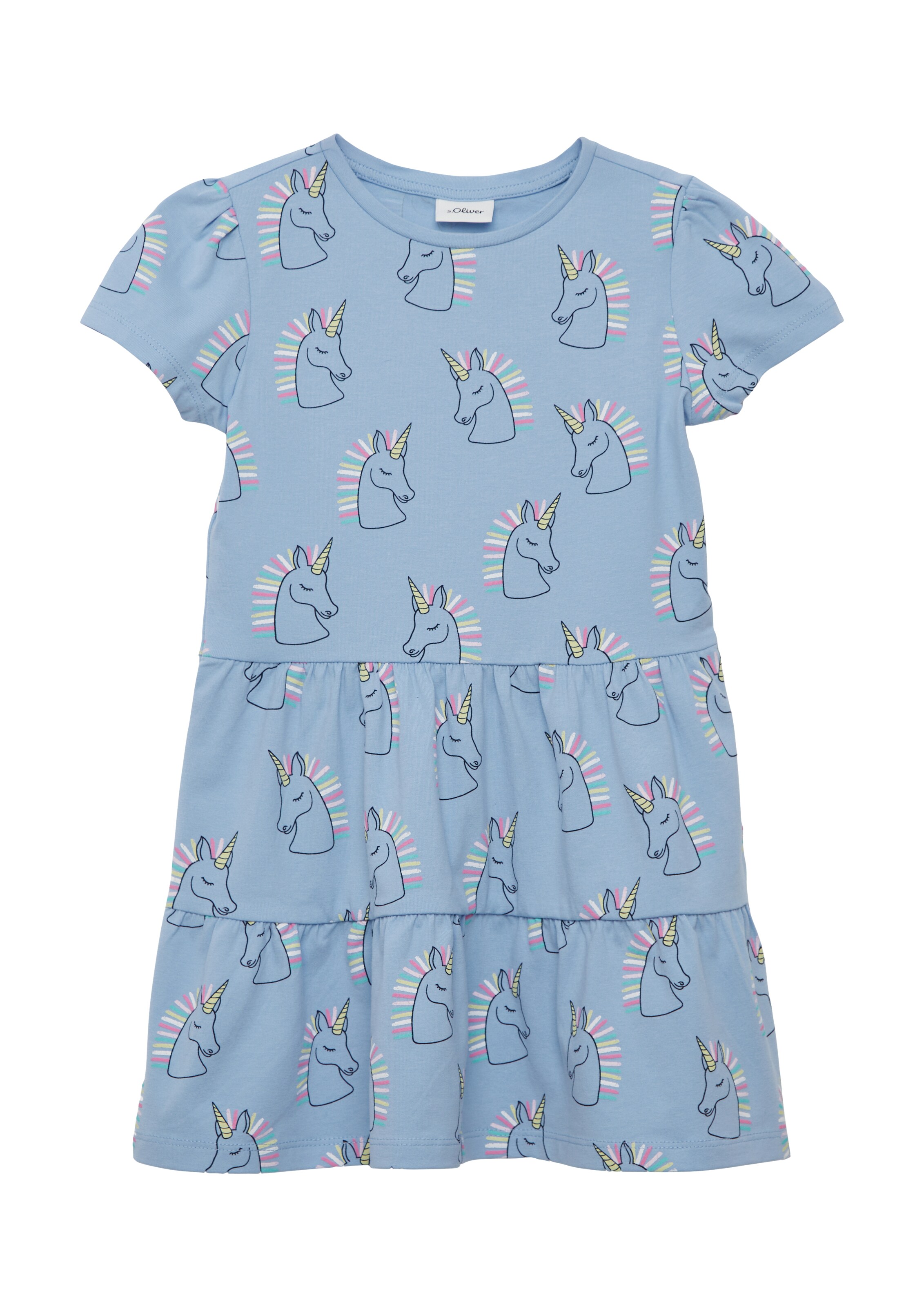 Robe s.Oliver en bleu : devant