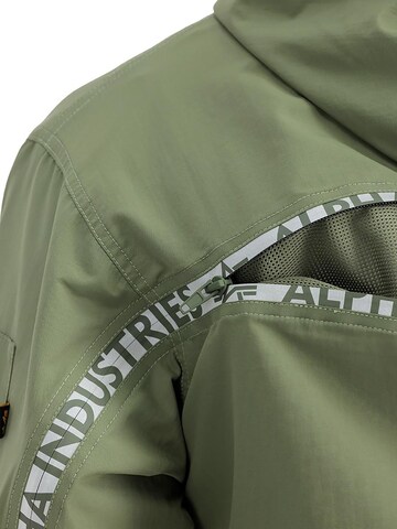 ALPHA INDUSTRIES Between-Season Jacket 'Expedition' in Green