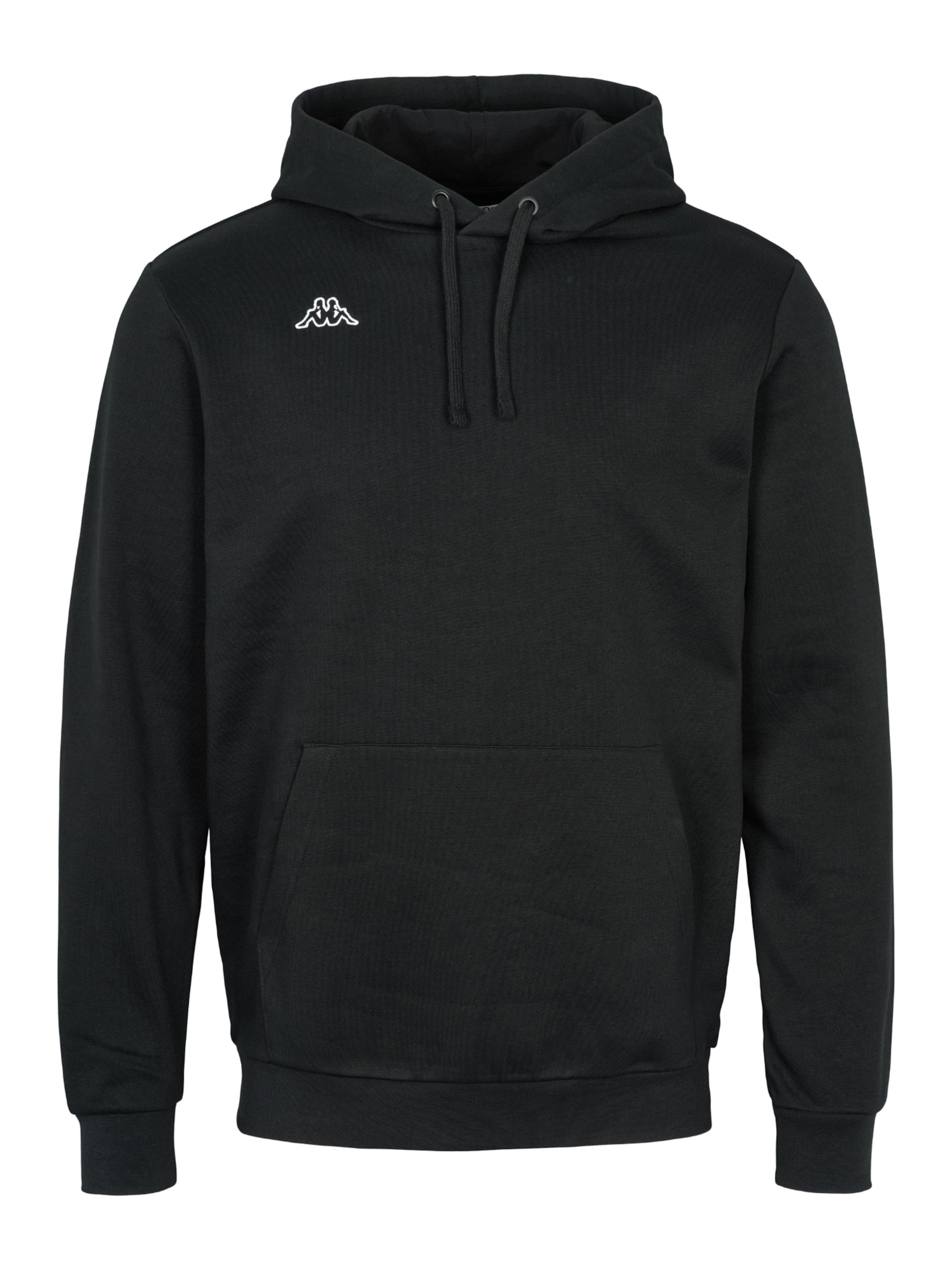 KAPPA Sweatshirt 'Cuneo' in de kleur Zwart, Productweergave