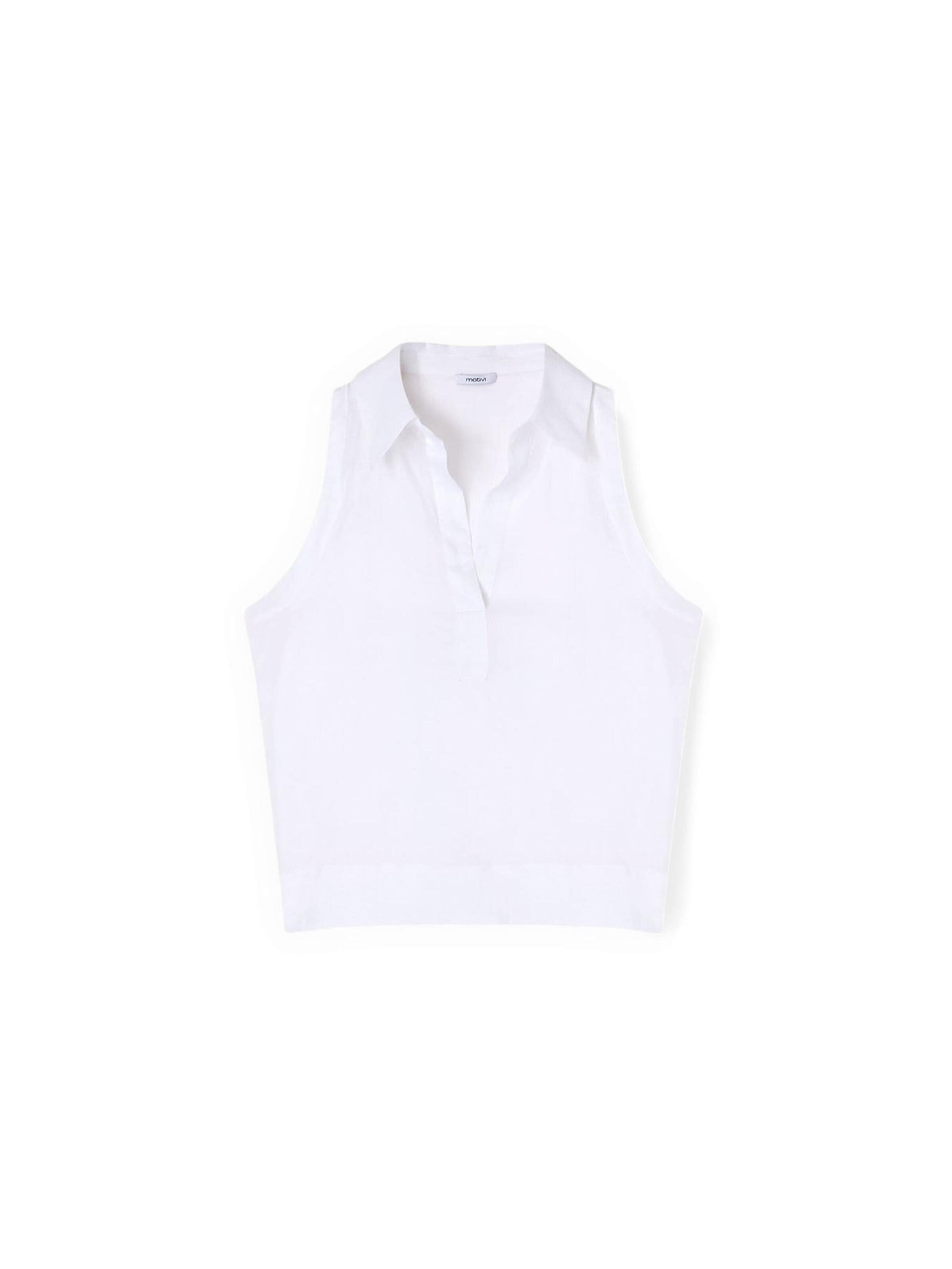 MOTIVI - Blusa en blanco: frente