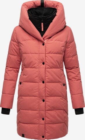 NAVAHOO Winter coat 'Knutschilein' in Pink: front