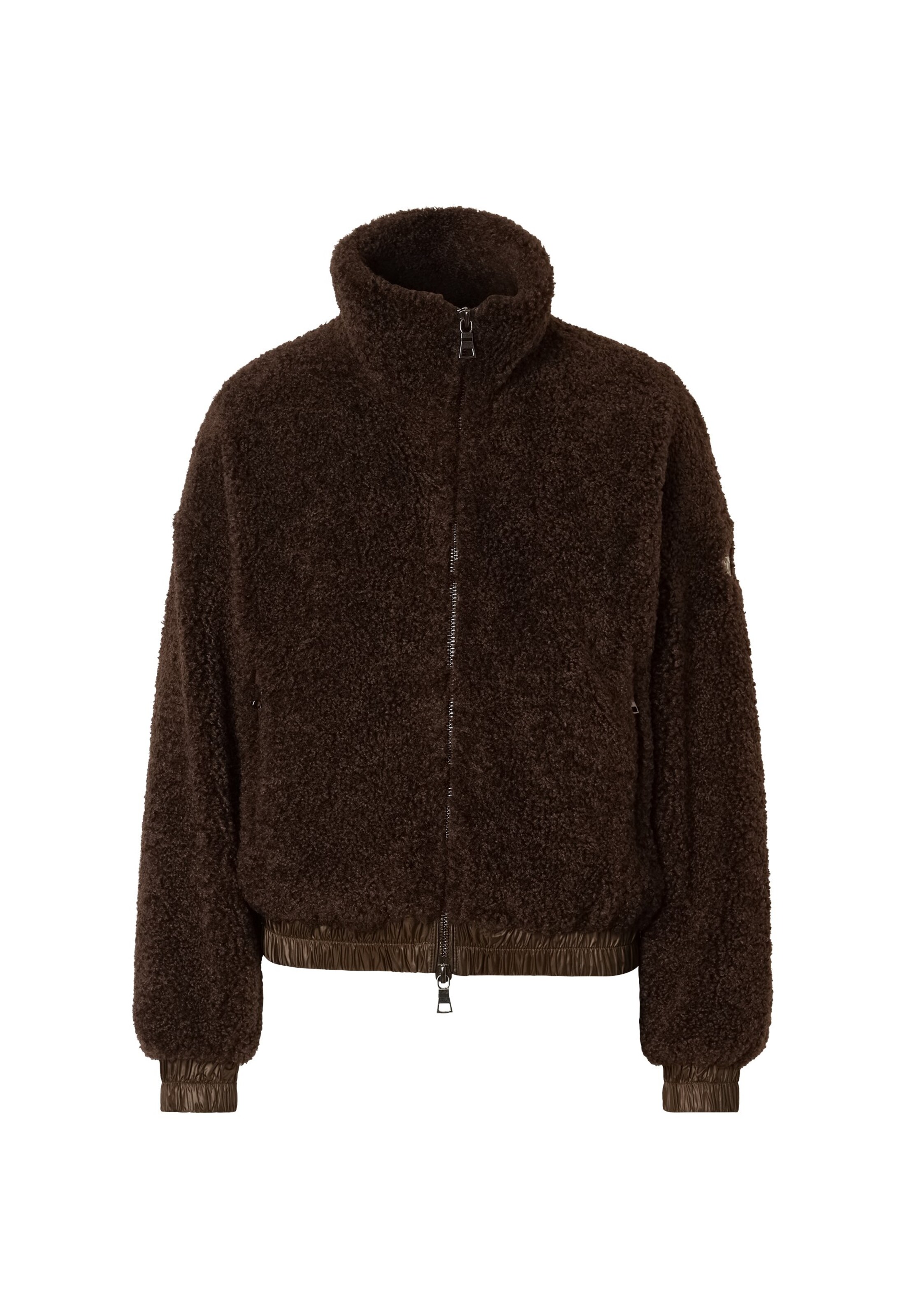 No. 1 Como - Chaqueta de entretiempo 'Taro' en marrón: frente
