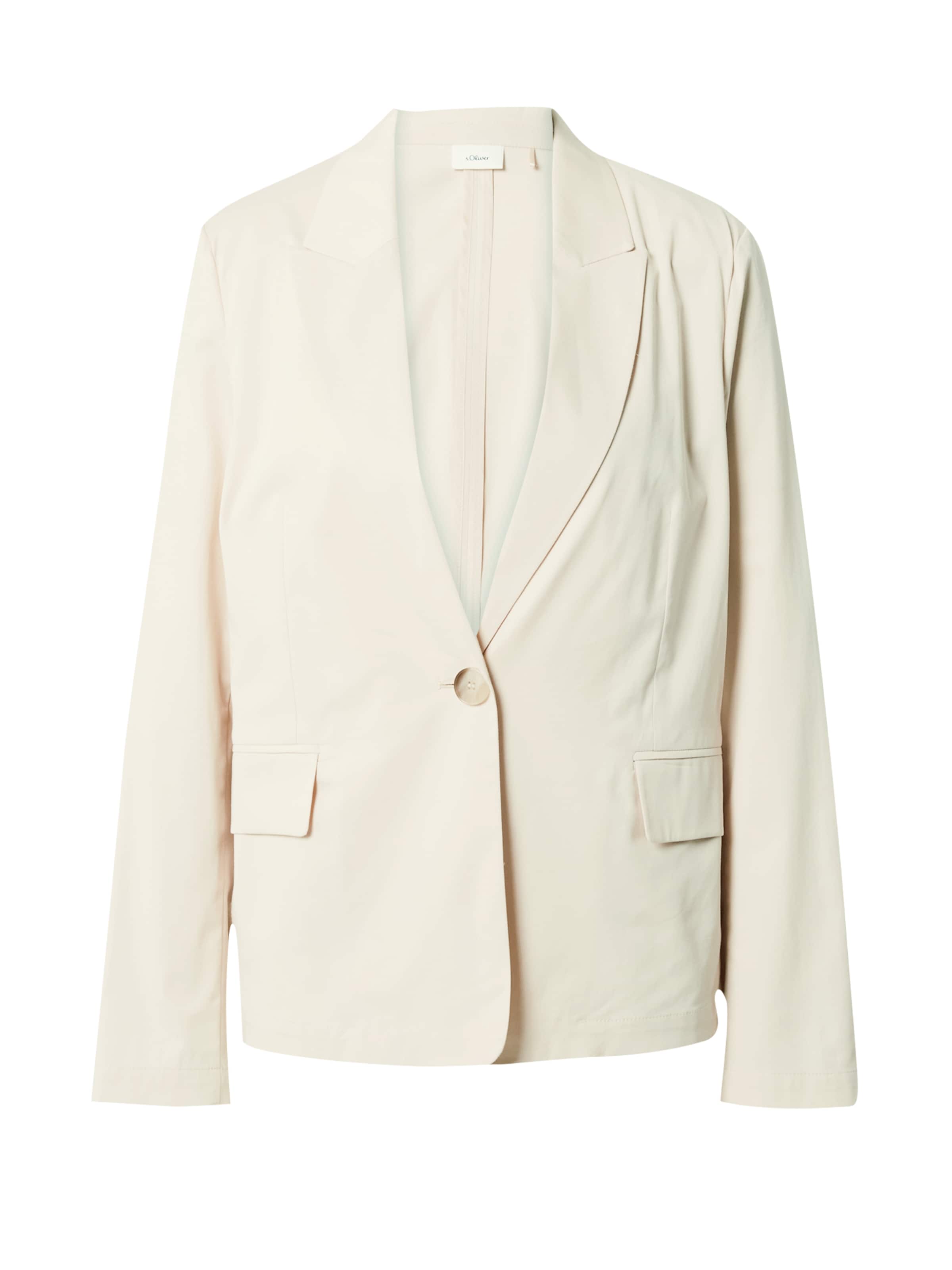 s.Oliver BLACK LABEL Blazer in Beige: Vorderseite