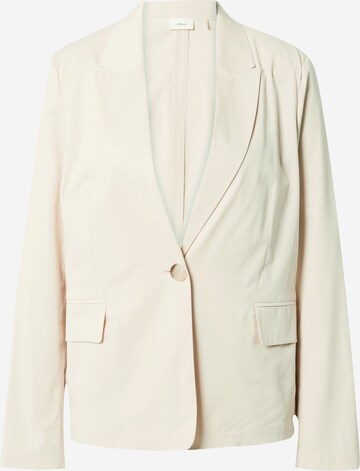 s.Oliver BLACK LABEL Blazer i beige: forside