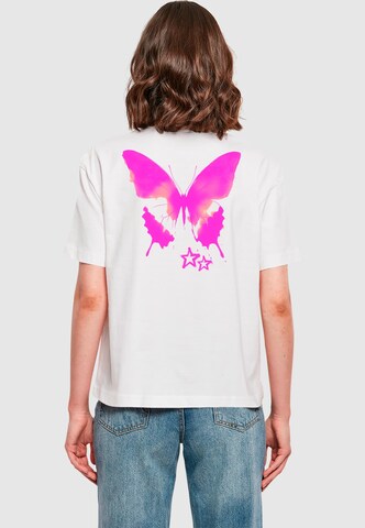 Miss Tee Shirt 'Wild' in Weiß: Vorderseite