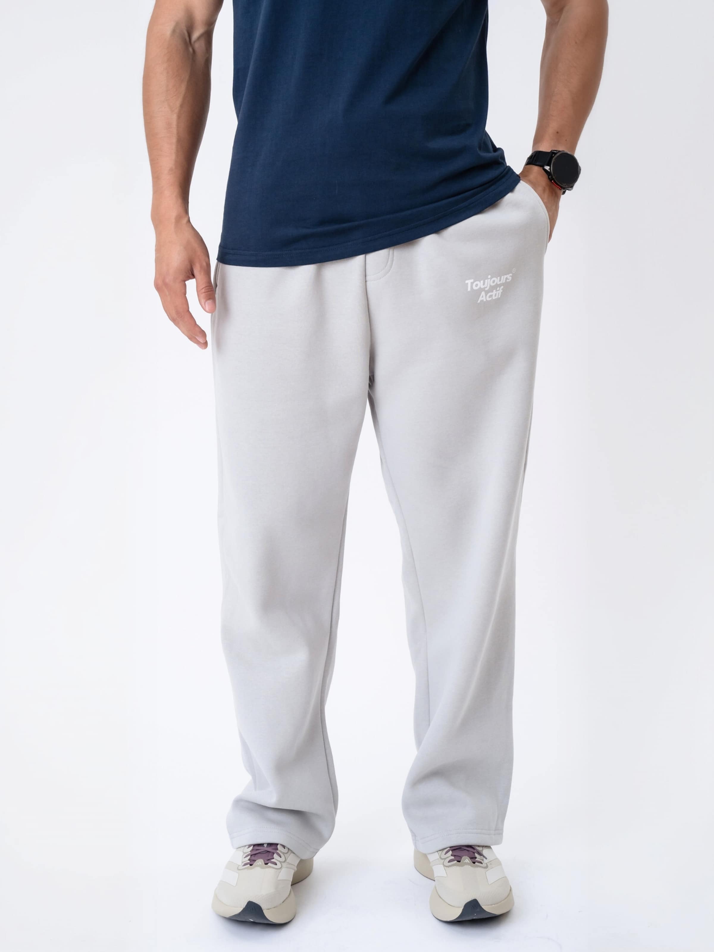 Regular Pantalon ' Apres ' Toujours Actif en gris : devant