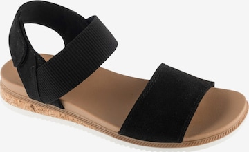 Sandales 'Skechers Desert Kiss' SKECHERS en noir : devant