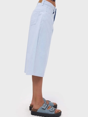 IT'S BASIC Baggy Jeans 'BAGGY BERMUDA SHORT' in Blue