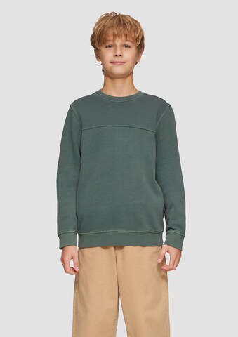 s.Oliver Sweatshirt in Green: front