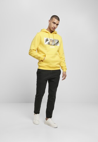 Sweat-shirt 'Boom Hoody' Mister Tee en jaune
