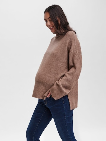 Vero Moda Maternity Pullover 'Wind' in Beige