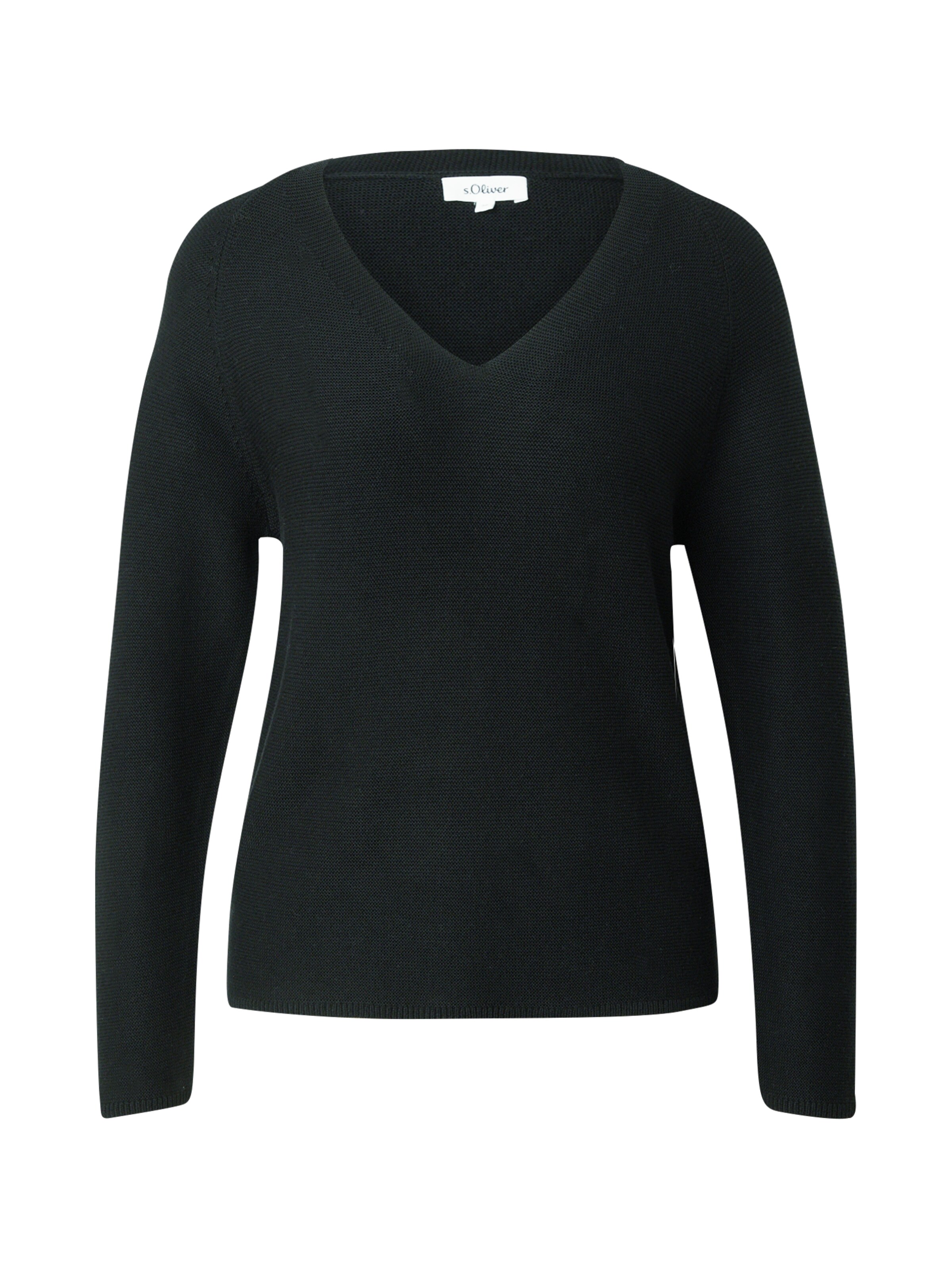 Pull-over s.Oliver en noir : devant