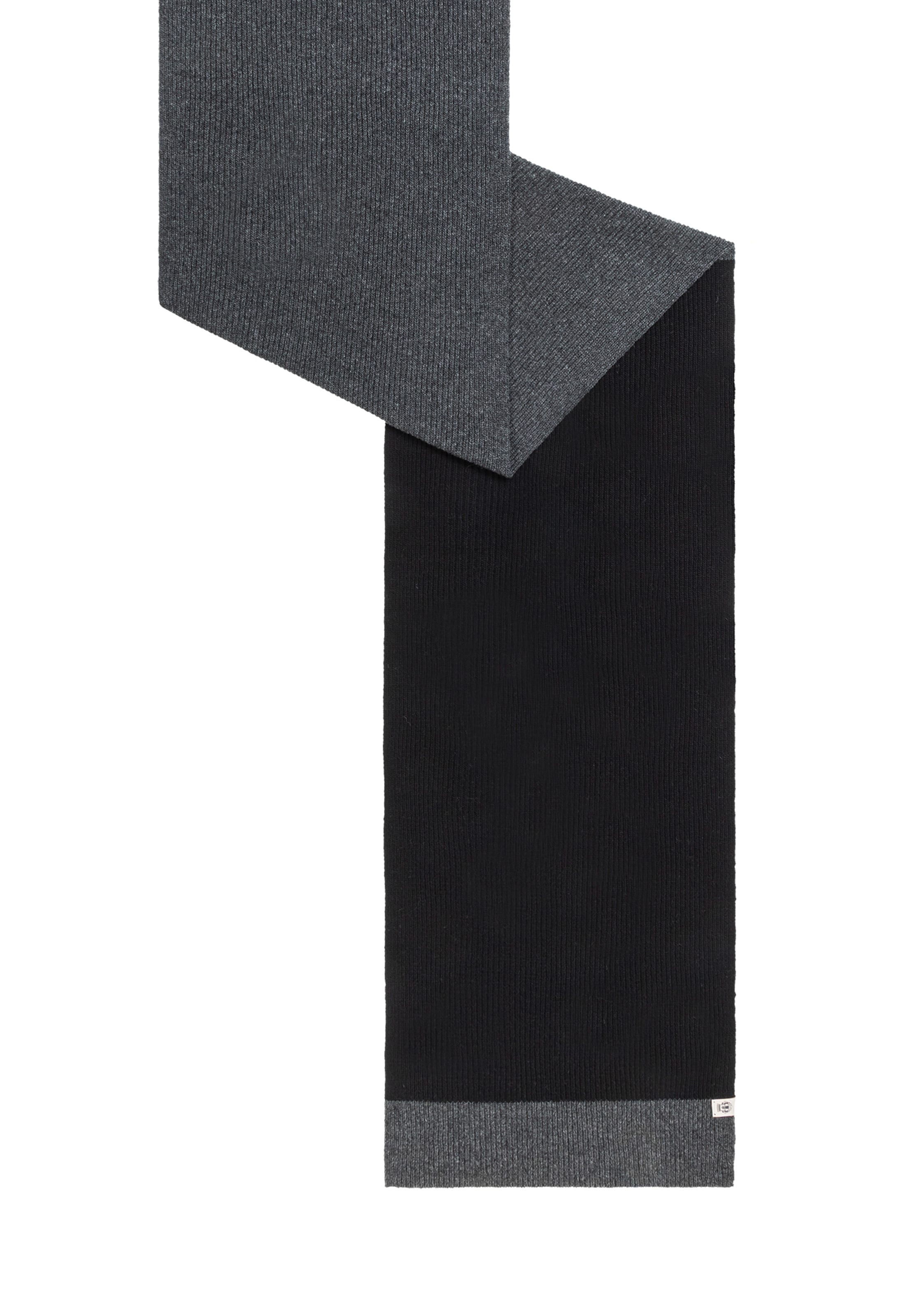 Roeckl Sjaal ' TWO SIDE KNIT SCHAL ' in Zwart