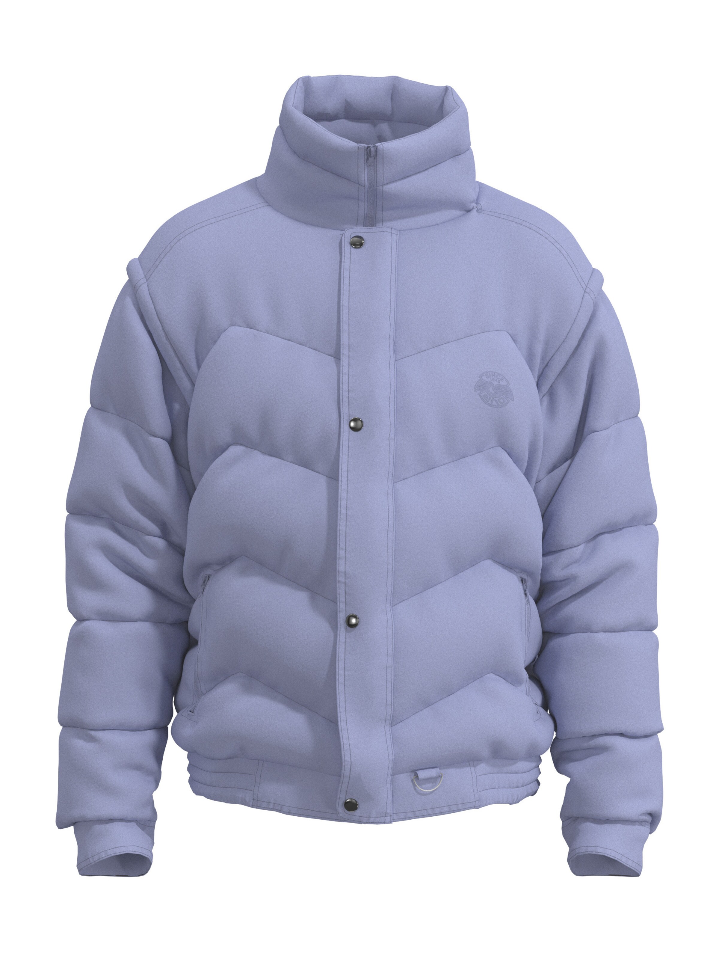 elho Winterjas 'Arktis 86' in Lila: voorkant