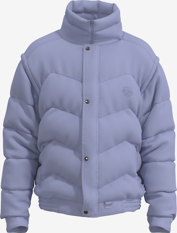Veste d’hiver 'Arktis 86' elho en violet : devant