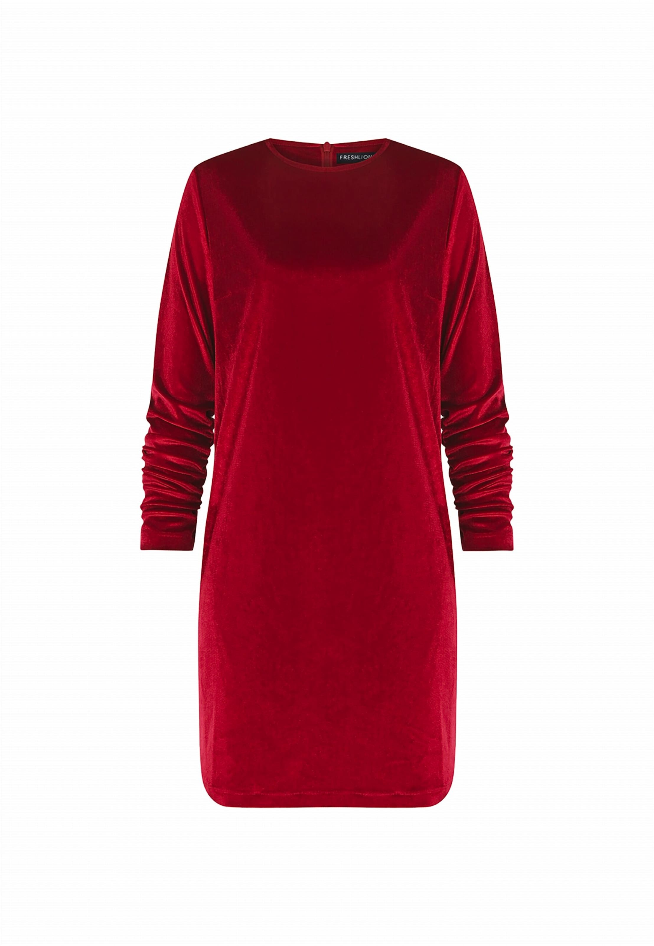 FRESHLIONS Kleid 'Sinah' in Rot: Vorderseite