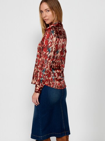 KOROSHI Blouse in Red