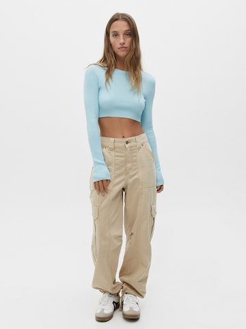 Pull&Bear Svetr – fialová