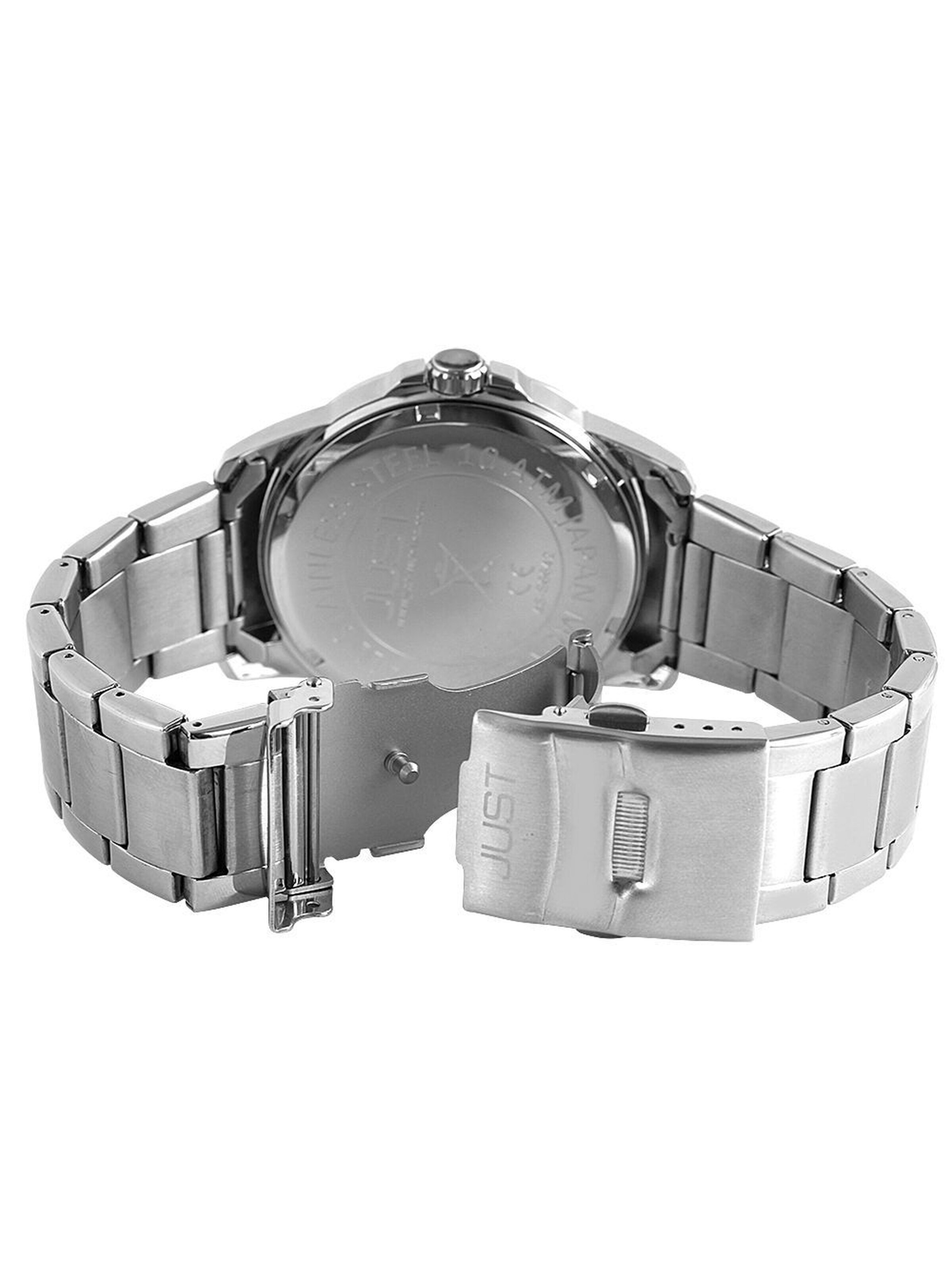 JUST Analoguhr 'Colby, Datumsanzeige'‌‌‌‌ in Silber