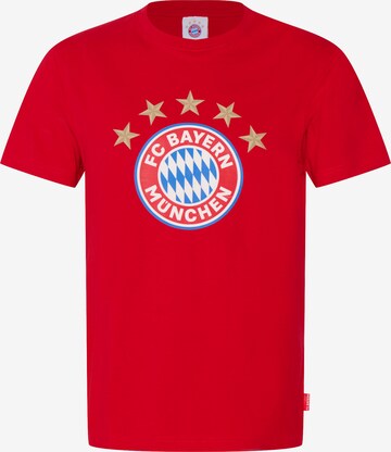 FC BAYERN MÜNCHEN T-Shirt in Rot: predná strana