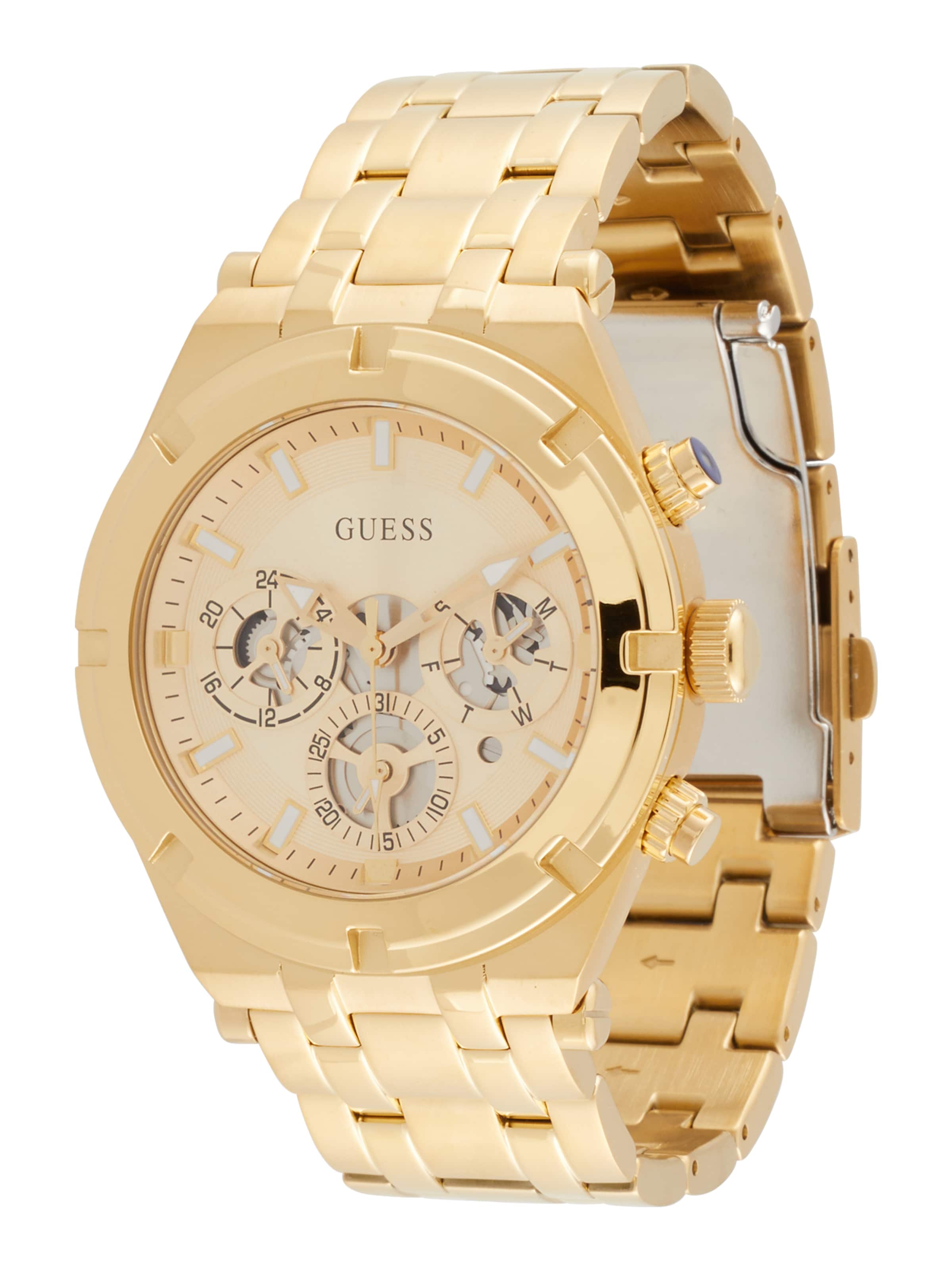 GUESS Analog Watch in Gold: front