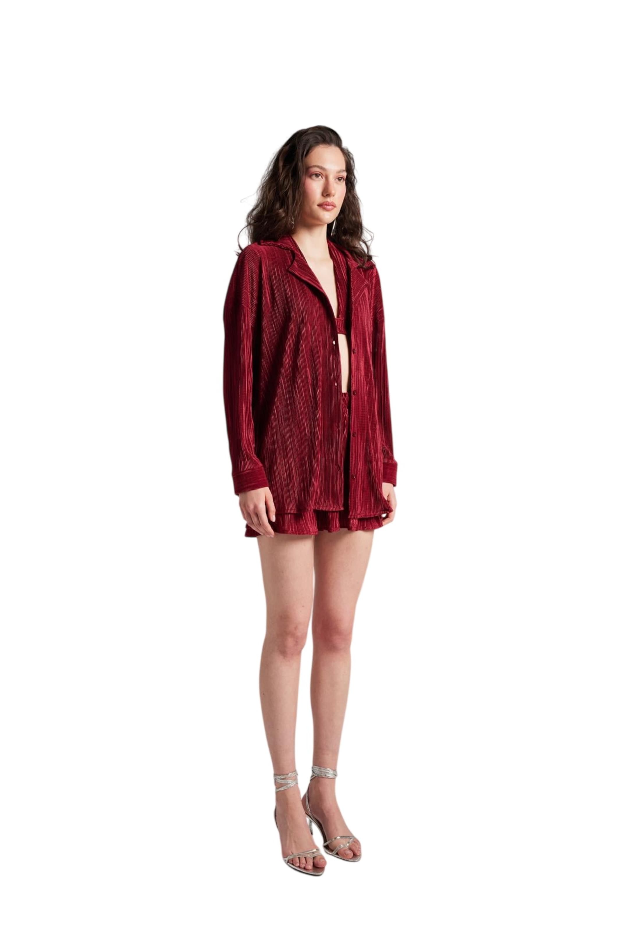 HOLLY LOLLY Blouse in Rood