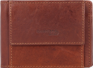 Greenland Nature Wallet 'Rubin' in Brown: front