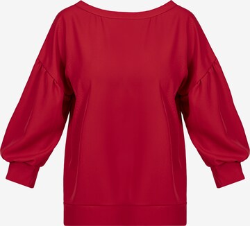 Camicia da donna ' SALMA ' di Karko in rosso: frontale