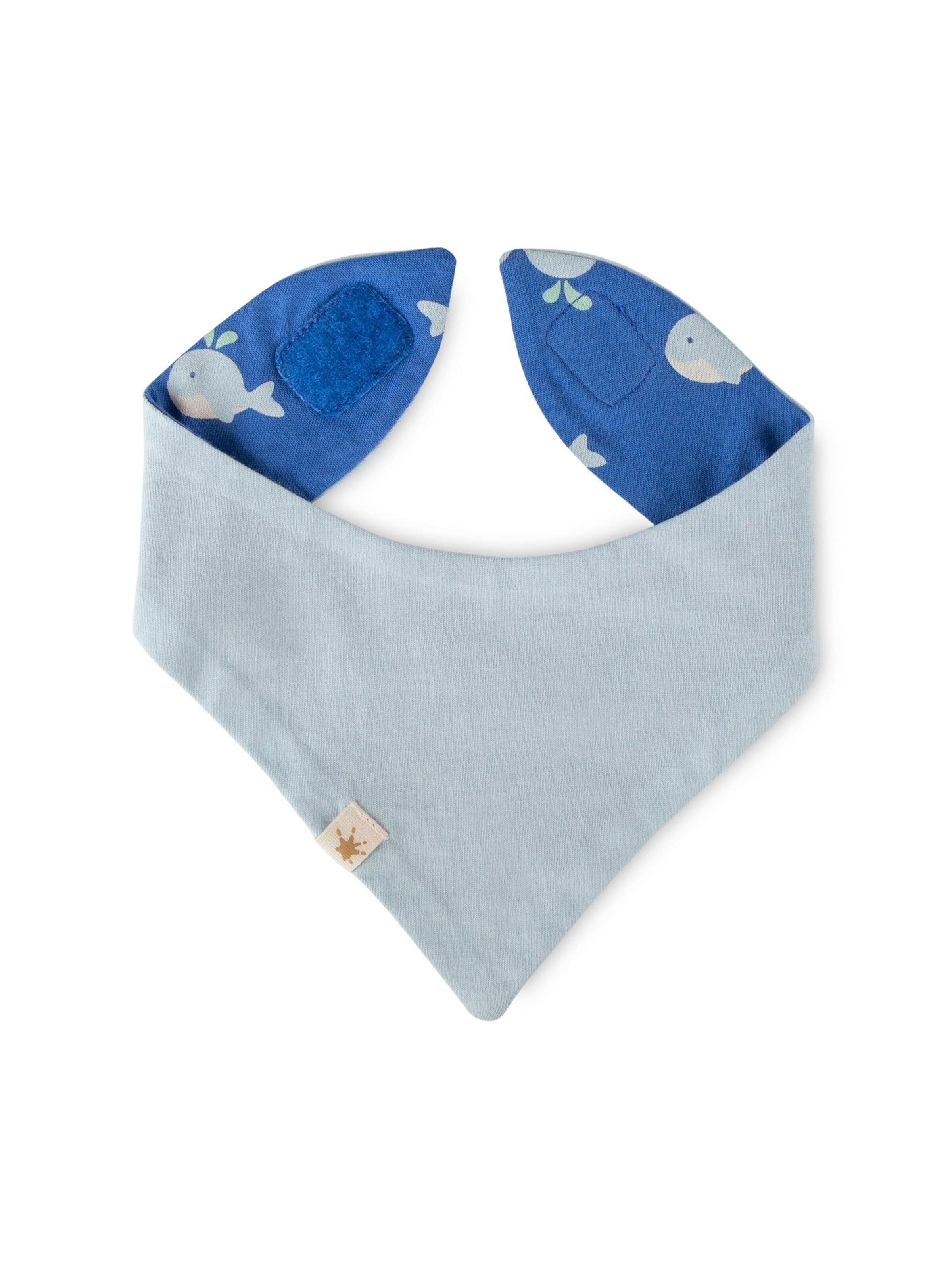 SIGIKID Scarf 'Wendehalstuch Classic Baby' in Blue