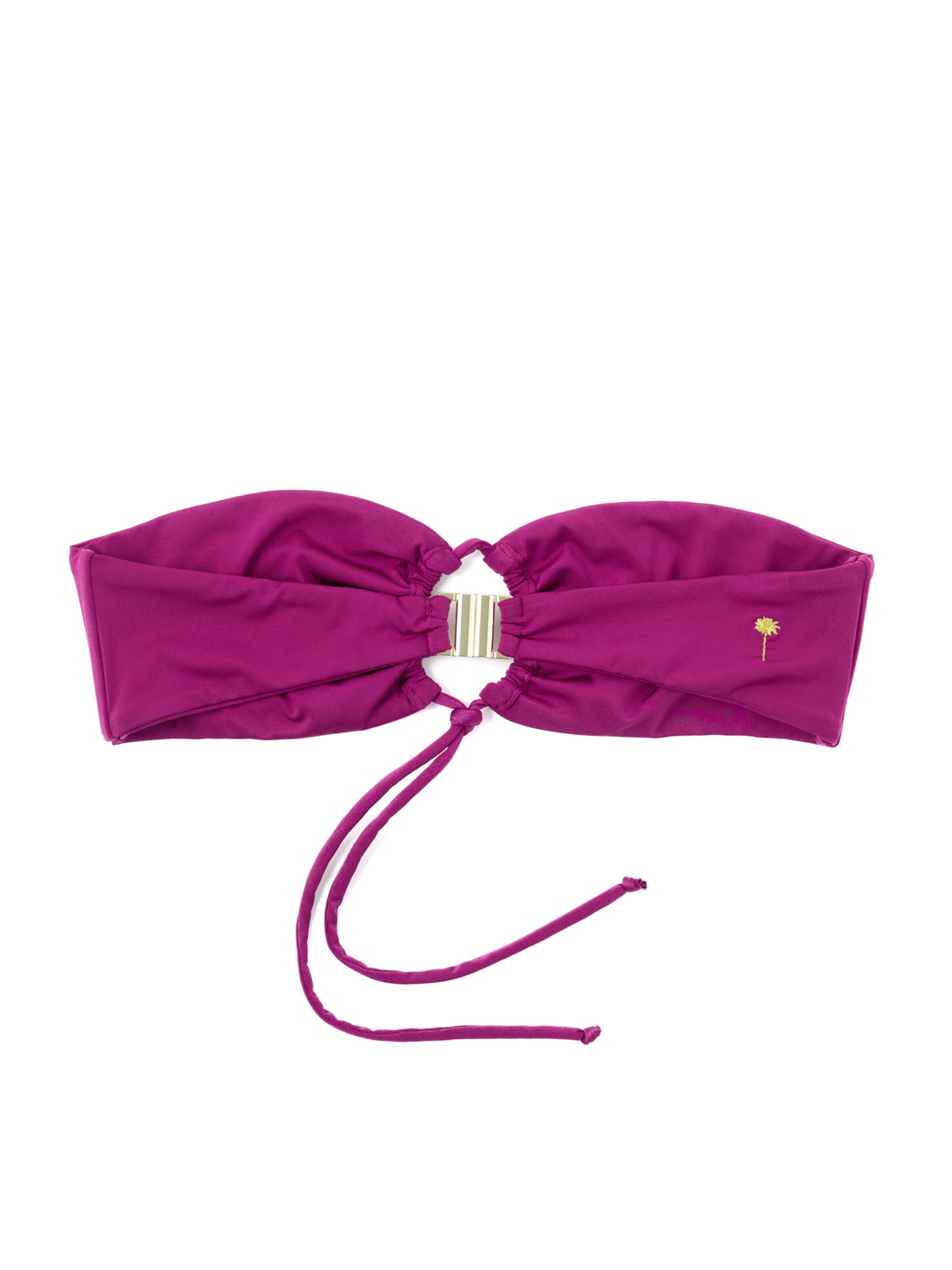 Matia Beachwear Bandeau Bikinitop 'Kim'‌‌‌‌‌‌‌‌‌‌ in Lila