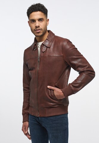 Veste mi-saison MUSTANG en marron : devant