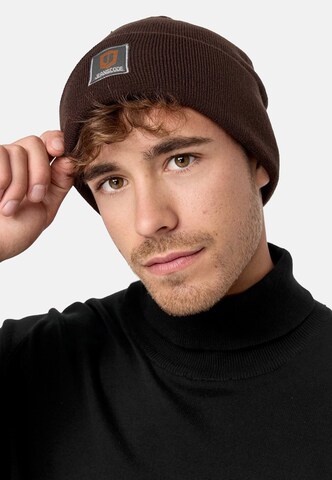 INDICODE JEANS Beanie 'Vulcano' in Grey