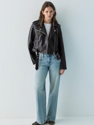 Pull&Bear Jacke in Schwarz