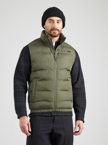 JACK & JONES Жилетка 'JJALPES' в Зеленый: спереди