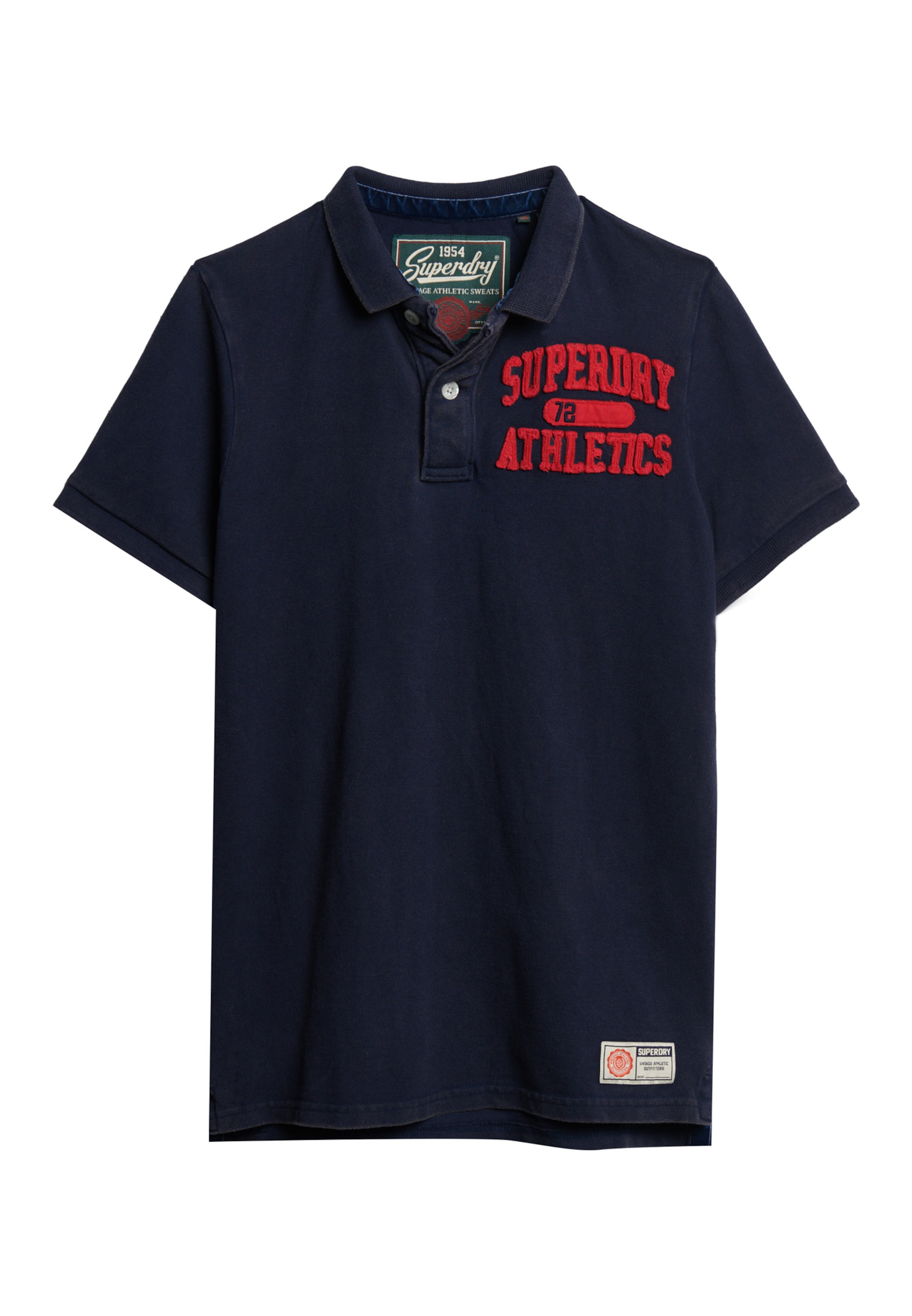 T-Shirt Superdry en bleu : devant