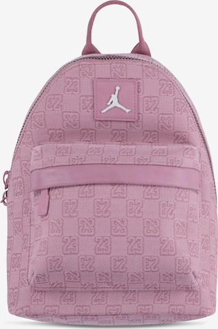 Jordan Backpack 'MONOGRAM MINI' in Pink: front