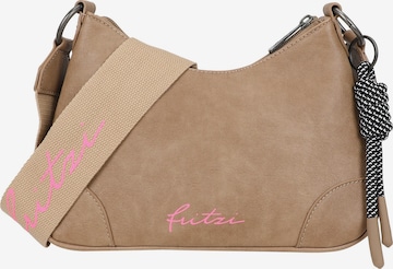 Borsa a tracolla 'Lou' di Fritzi aus Preußen in grigio: frontale