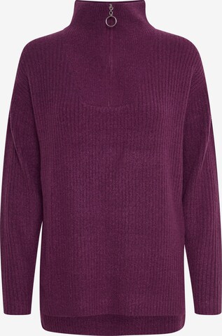b.young Sweater 'Nora' in Purple: front