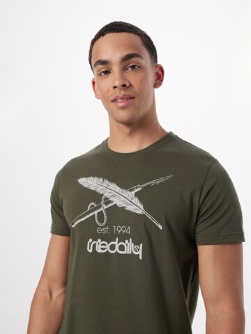 T-Shirt Iriedaily en vert