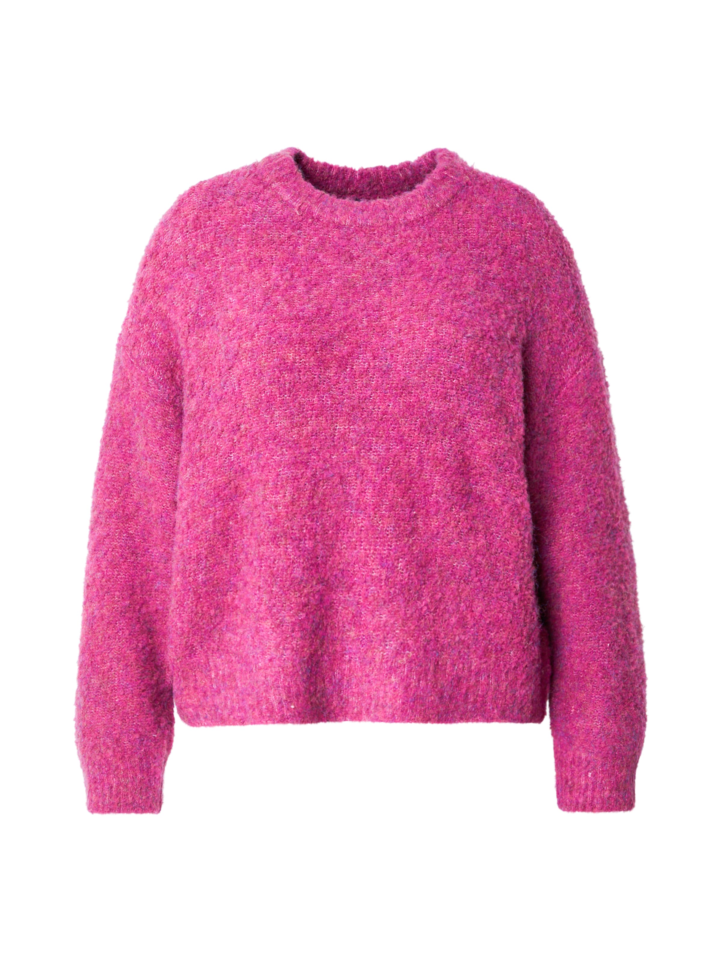PIECES Curve Pullover 'PCNATHERINE' i pink: forside