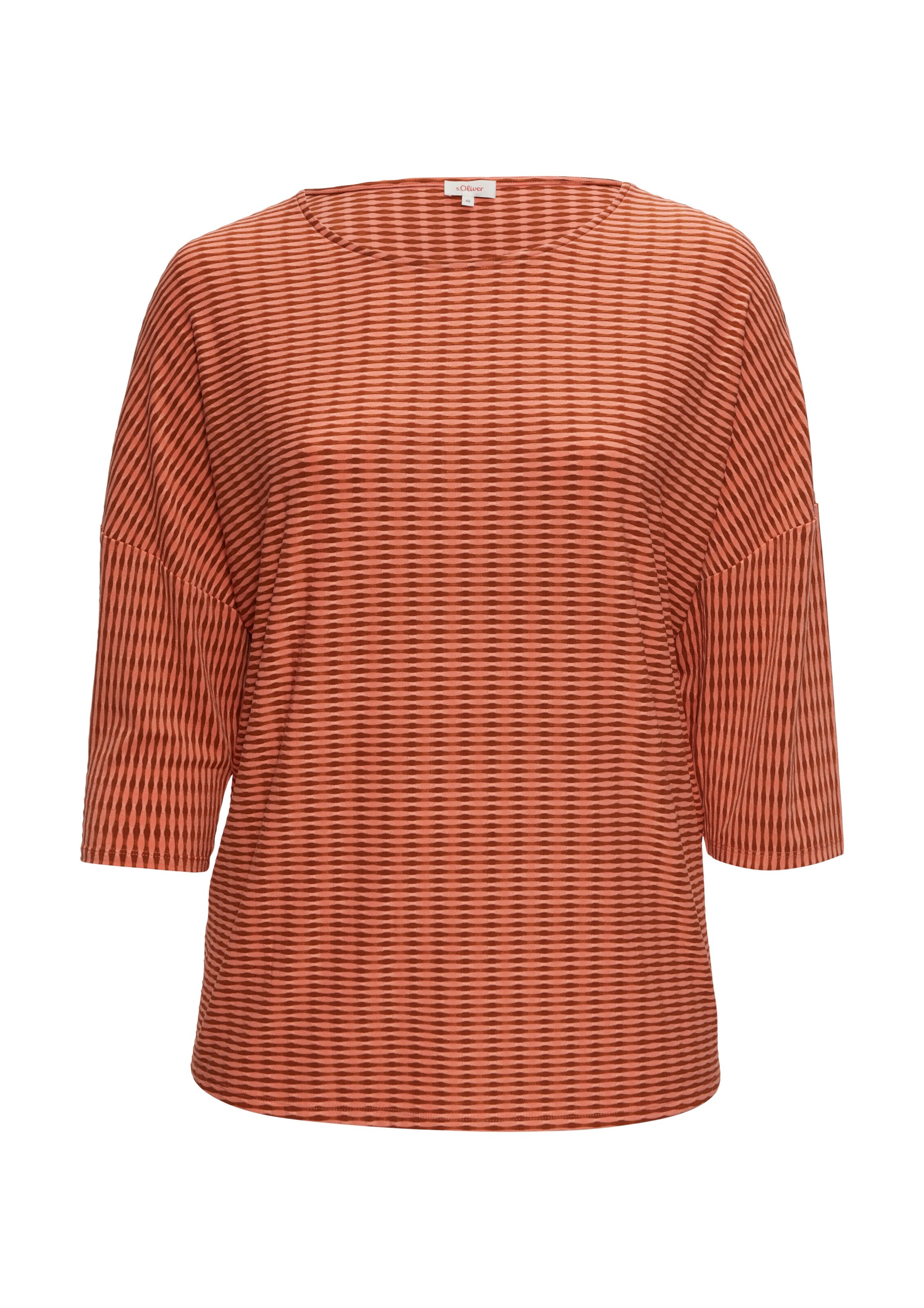 s.Oliver Shirt in Roze: voorkant