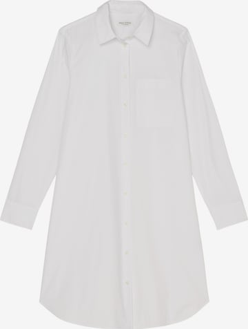 Marc O'Polo Skjortklänning i vit: framsida