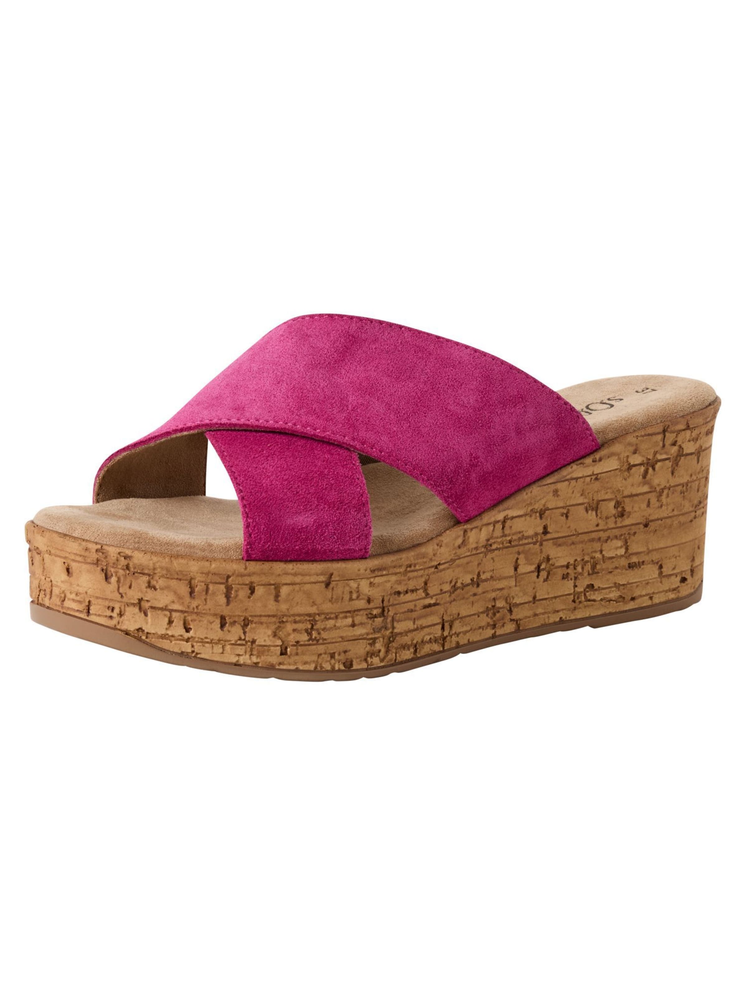 s.Oliver Mules in Pink: front