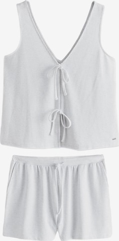 NextKratke hlače za spavanje - siva boja: prednji dio