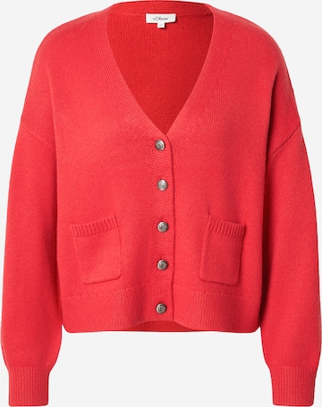 s.Oliver Neuletakki värissä punainen: etupuoli